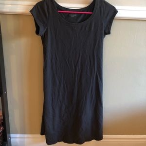 Charcoal t-shirt dress from Eileen Fisher
